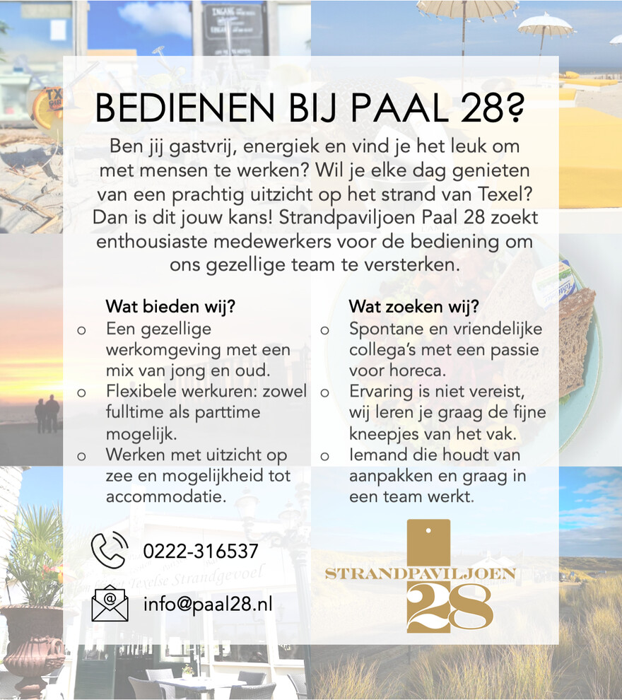 Vacature paal28 bediening